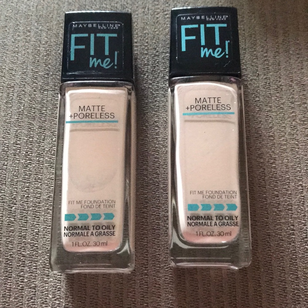 Maybelline fit me matte poreless foundation